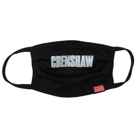 '91 Crenshaw Face Mask - Black