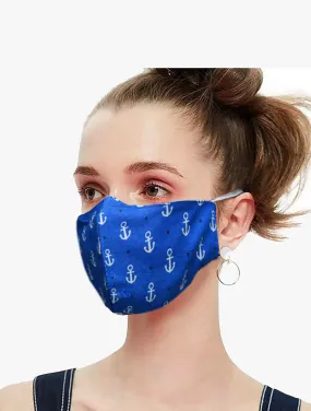 ANTI-VIRAL DUST RESISTANT ANCHOR Pack of 2 BLUE FACE MASK