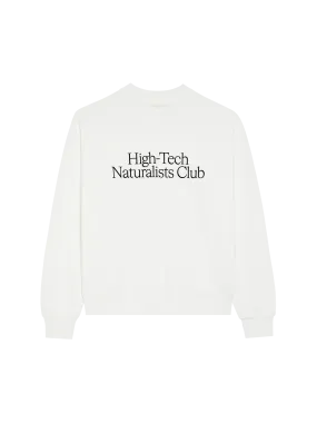 Archive High-Tech Naturalists Club Sweatshirt—off-white