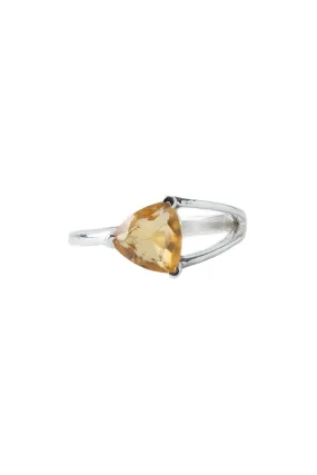 Citrine Taj Ring