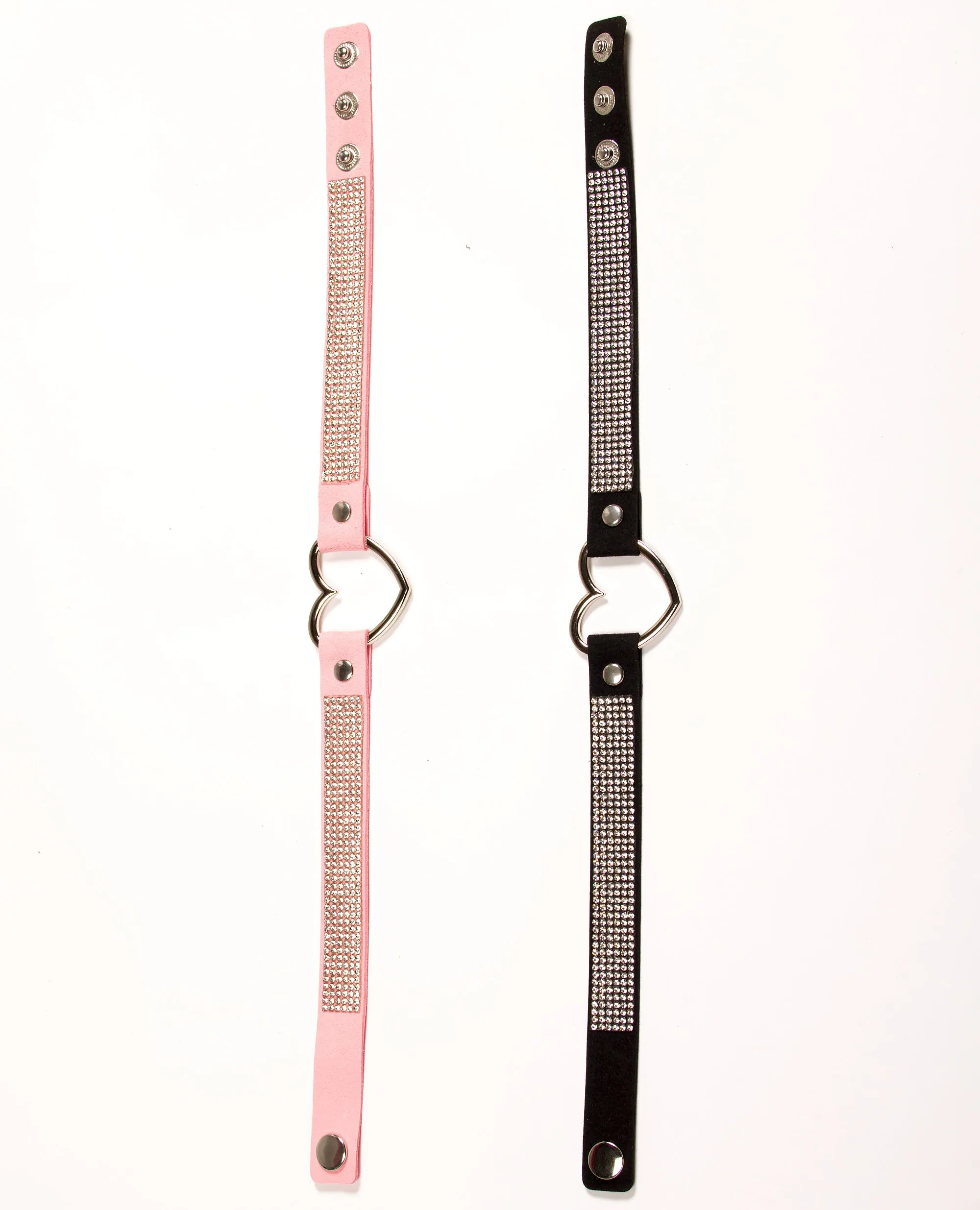 DIAMANTE HEART COLLAR - FUTURE LOVERS