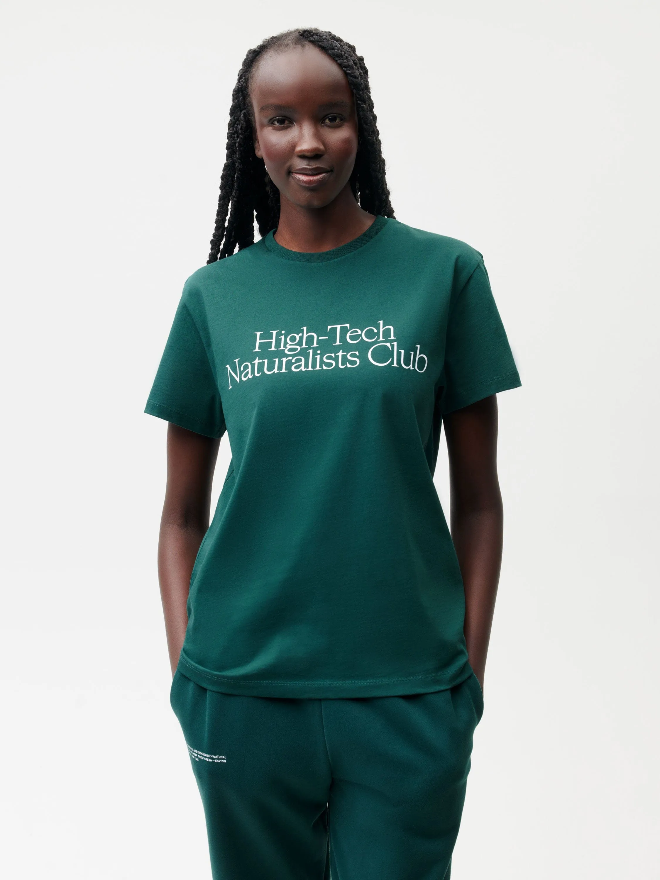 High-Tech Naturalists Club T-shirt—foliage green