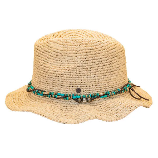 Kooringal - Bora Bora Straw Fedora Hat