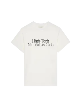 Mens Archive High-Tech Naturalists Club T-shirt—off-white