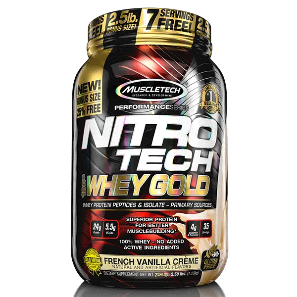 Muscle Tech Nitro Tech GOLD WHEY ISOLATE