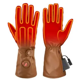 Open Box ActionHeat 5V Men's Battery Heated Leather Dress Glove