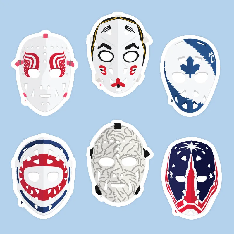 Original Six Stickers