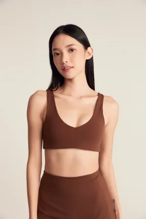 Reversible Bra in Cocoa