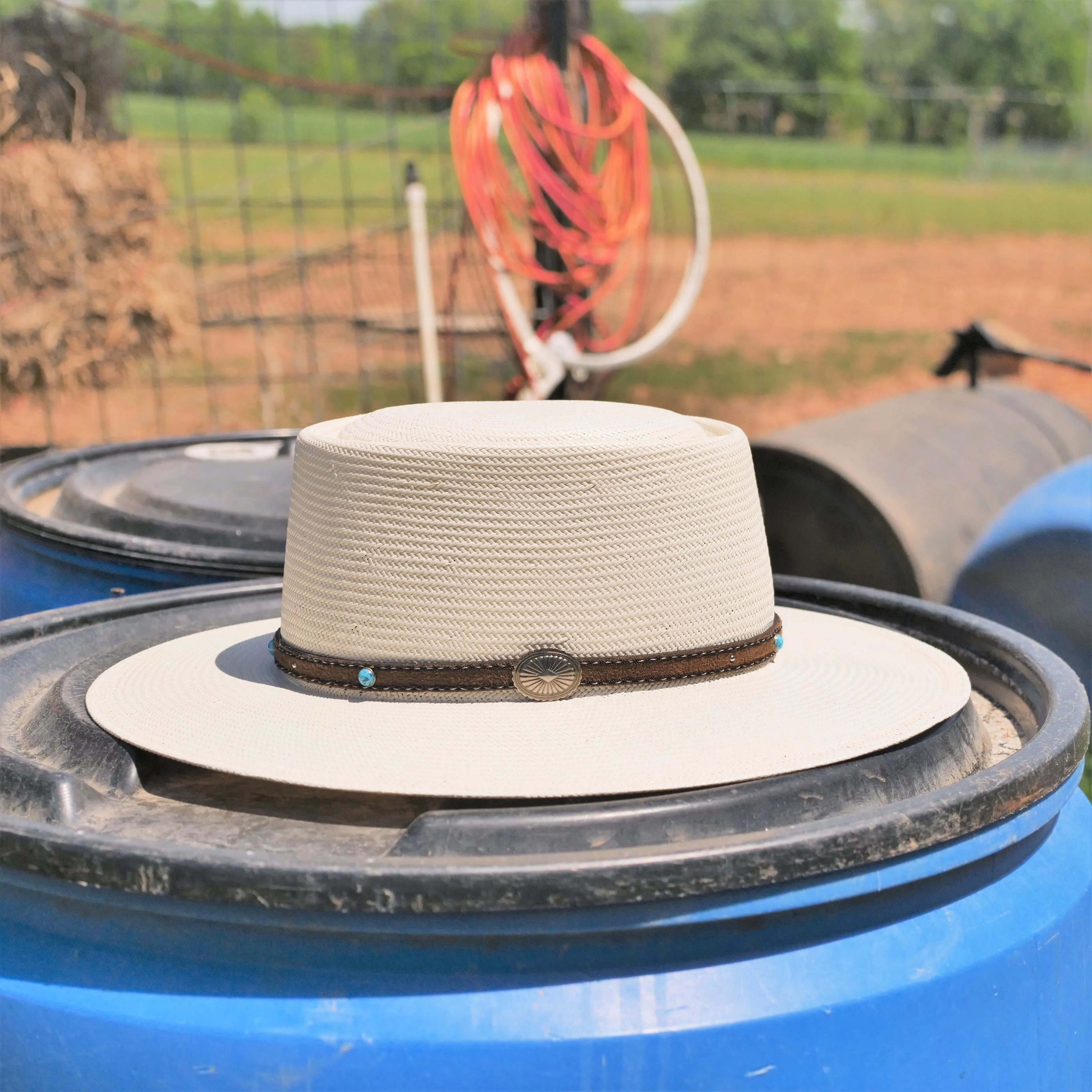 Stetson Straw Sun Hat Gleeson